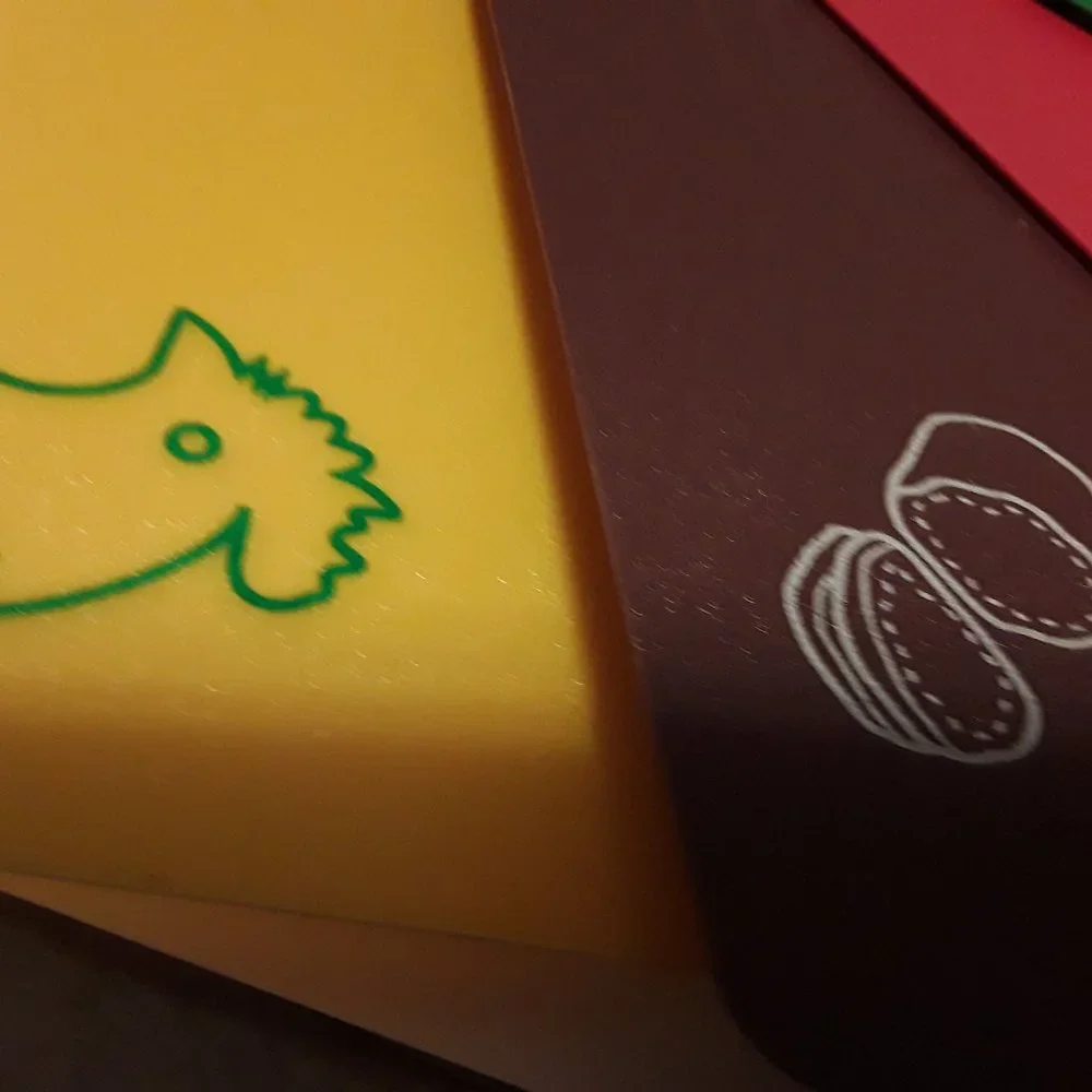 5 Plastic Kitchen Cutting Mat